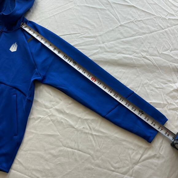 Under Armour Blue IMG Academy Full Zip Up, Hooded, Athletic Jacket- S - Picture 9 of 10
